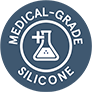 Medical-grade silicone